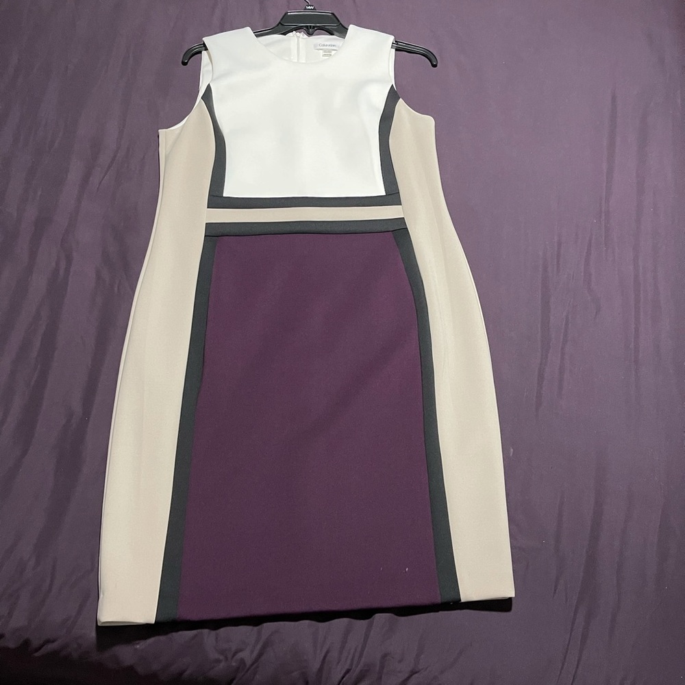 Calvin Klein 14W sheath dress